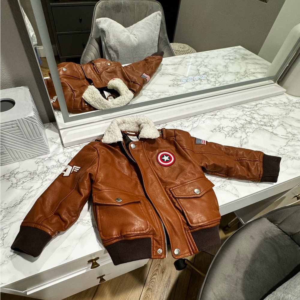 Captain America leather jacket